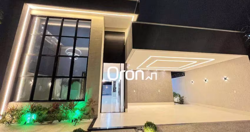 Casa com 4 dormitórios à venda, 212 m² por r$ 1.890.000,00 - parque amazônia - goiânia/go