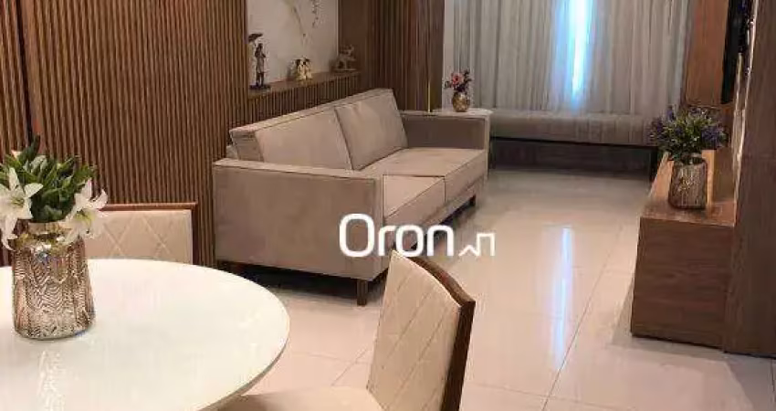 Apartamento com 3 dormitórios à venda, 80 m² por r$ 590.000,00 - setor leste universitário - goiânia/go