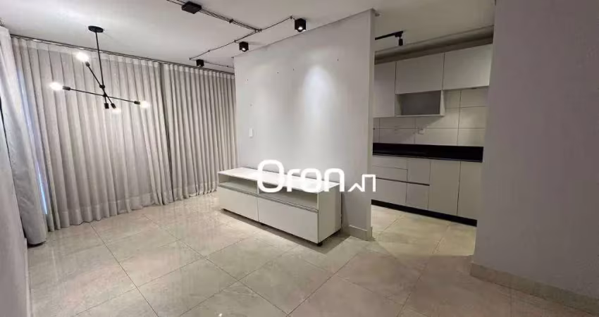 Flat com 1 dormitório à venda, 46 m² por r$ 439.000,00 - setor marista - goiânia/go