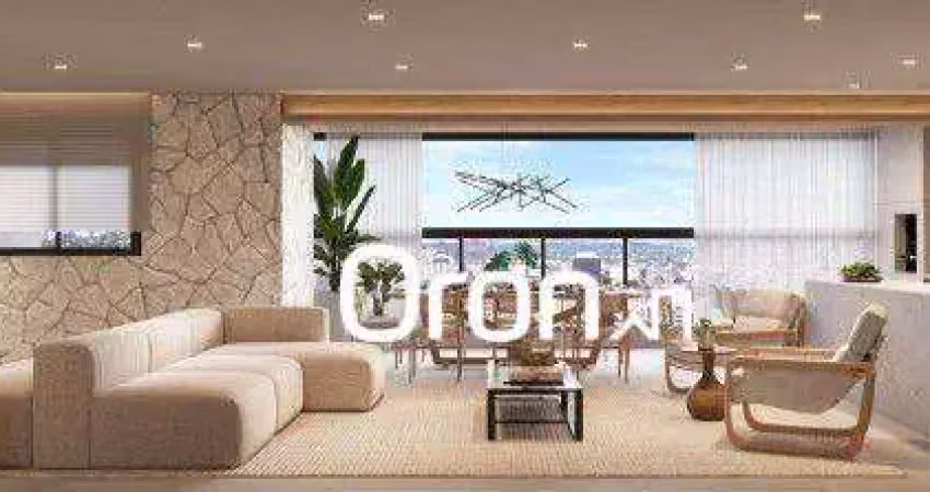 Apartamento com 3 dormitórios à venda, 179 m² por r$ 1.850.000,00 - setor bueno - goiânia/go