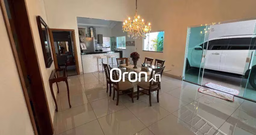 Casa com 3 dormitórios à venda, 240 m² por r$ 825.000,00 - residencial são leopoldo complemento - goiânia/go