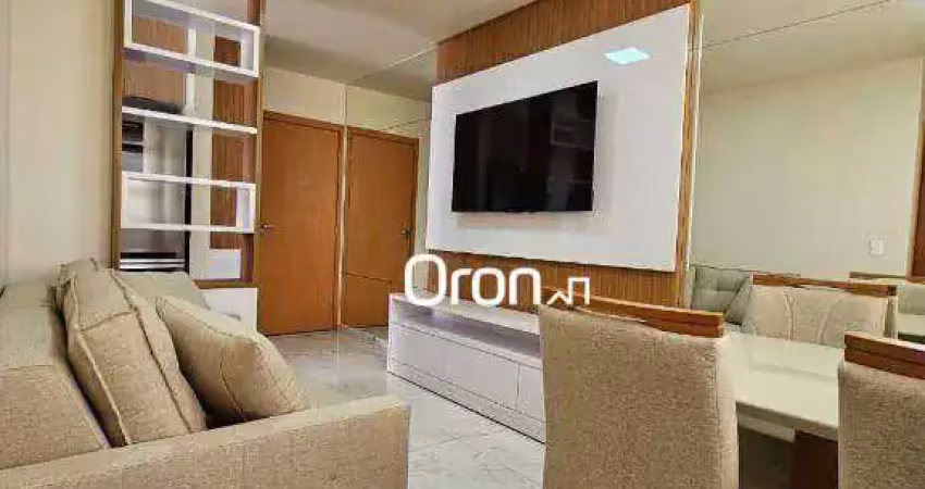Apartamento com 2 dormitórios à venda, 43 m² por r$ 299.900,00 - jardim novo mundo - goiânia/go