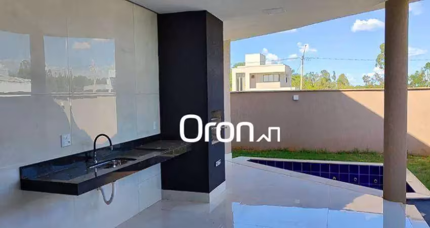 Casa com 3 dormitórios à venda, 138 m² por r$ 849.900,00 - terras alpha 2 - senador canedo/go