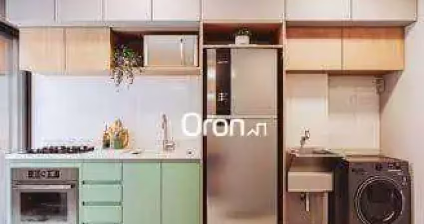 Apartamento com 2 dormitórios à venda, 54 m² por r$ 405.000,00 - setor faiçalville - goiânia/go