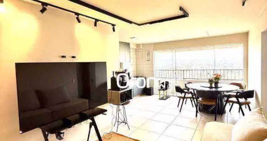 Apartamento com 3 dormitórios à venda, 90 m² por r$ 600.000,00 - setor negrão de lima - goiânia/go