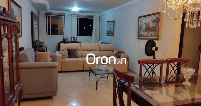 Apartamento com 3 dormitórios à venda, 150 m² por r$ 549.000,00 - setor oeste - goiânia/go
