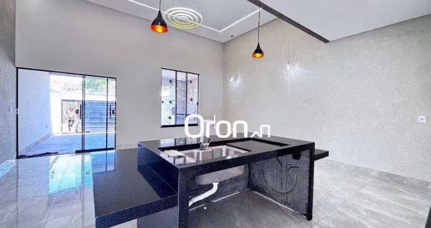 Casa com 3 dormitórios à venda, 128 m² por r$ 599.500,00 - parque das amendoeiras - goiânia/go