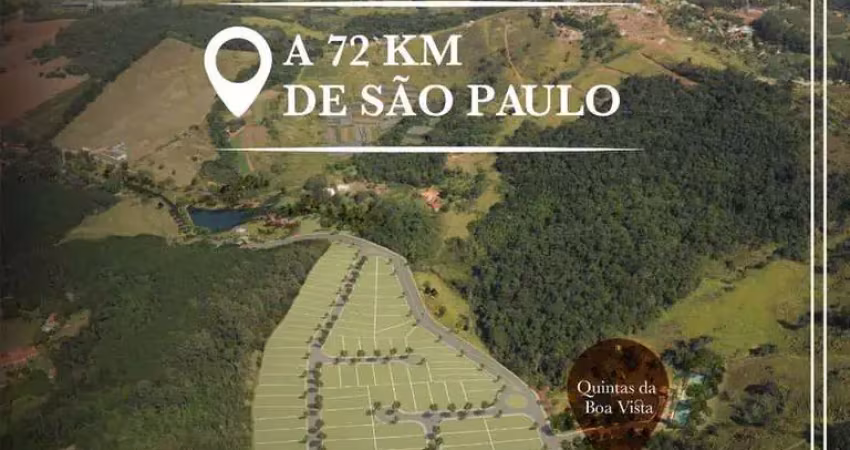 Lote de 600m² em atibaia, condomínio quintas da boa vista