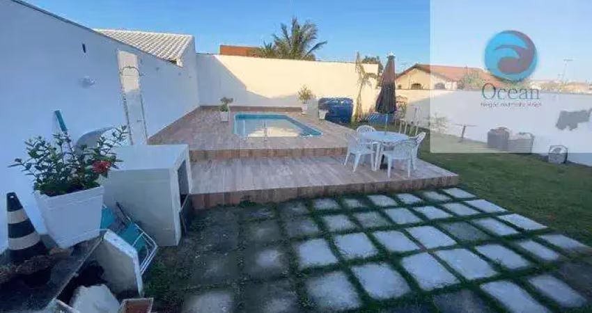 Ocean Vende: Jardim Atlântico, Casa, 3 quartos sendo 1 suíte, piscina, área de lazer,