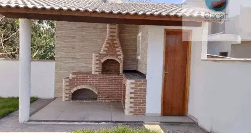 Ocean vende: jardim atlântico central, casa, 2 quartos sendo 1 suíte com closet, área gourmet