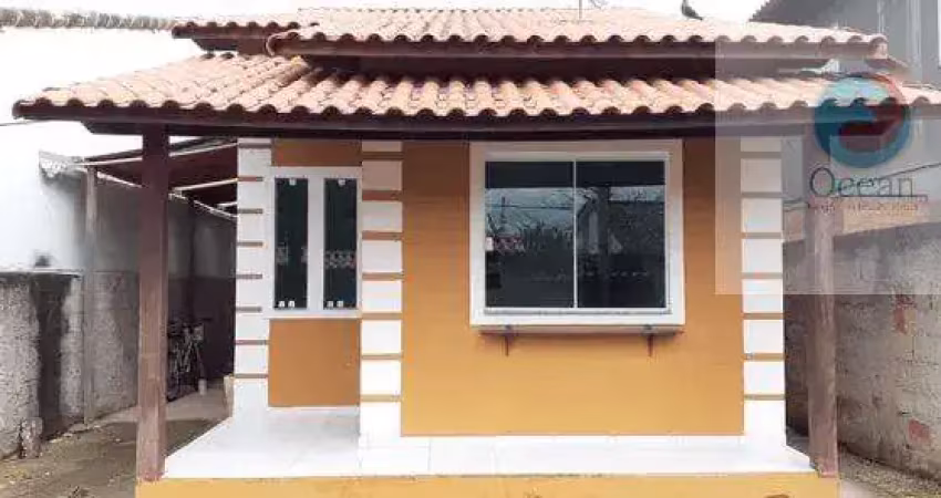 Ocean Vende: Maricá, Orla Marine,  Casa, 2 quartos sendo 1 suíte,  cisterna de 12 mil litros