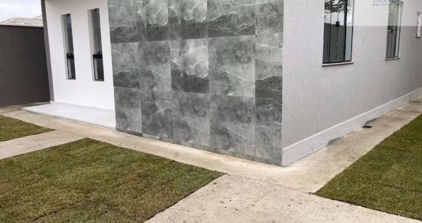 Ocean vende: Itaipuaçu, casa 3 quartos, sendo 1 suíte + closet. Toda em porcelanato, teto rebaixado