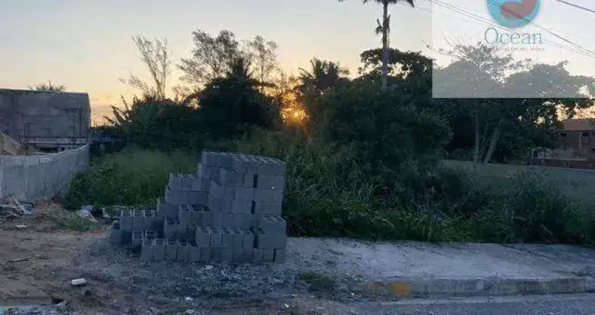 Ocean vende: jardim atlântico, terreno, plano, murado, quadra da praia, 600m2