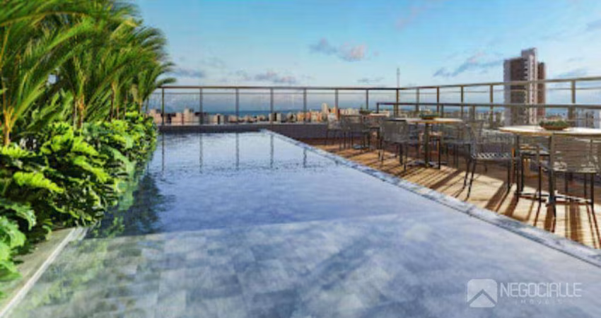 Apartamento com 2 dormitórios à venda, 48 m² por R$ 446.480,00 - Jardim Oceania - João Pessoa/PB