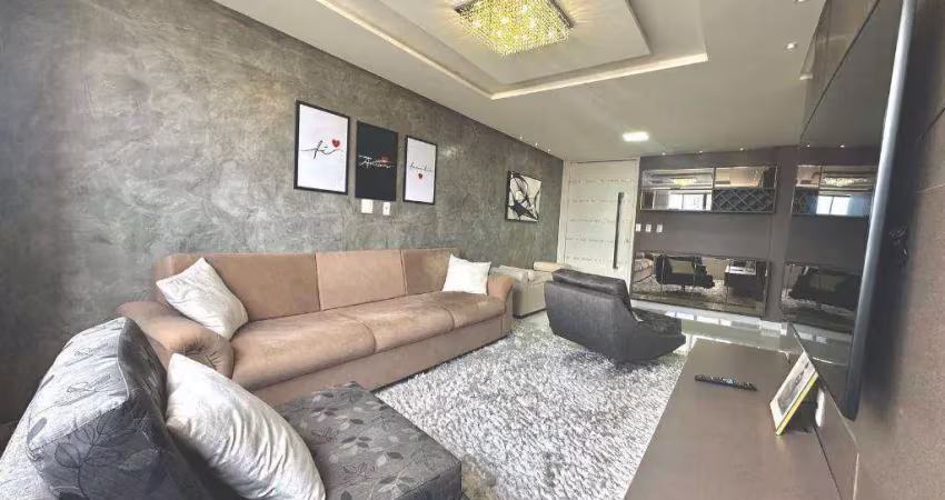 Apartamento com 3 dormitórios à venda, 120 m² por r$ 540.000,00 - alto branco - campina grande/pb