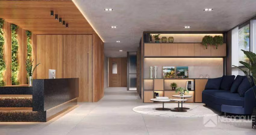 Loft com 1 dormitório à venda, 26 m² por r$ 455.466 - tambaú - joão pessoa/pb