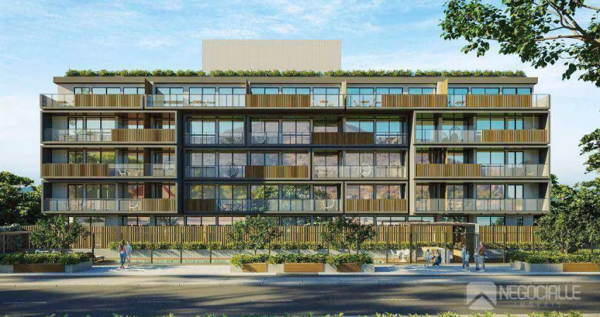 Apartamento com 2 dormitórios à venda, 64 m² por R$ 907.263,01 - Ponta de Campina - Cabedelo/PB