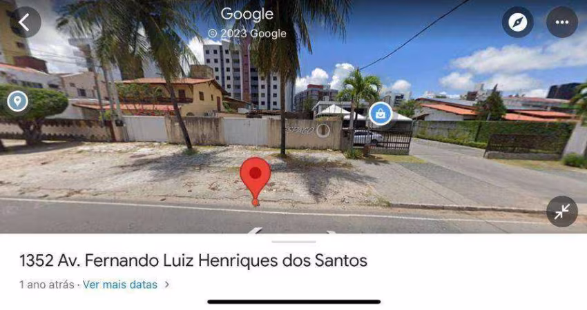 Terreno, 510 m² - venda por R$ 2.600.000,00 ou aluguel por R$ 10.000,00/mês - Bessa - João Pessoa/PB