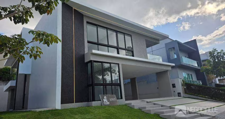 Casa com 5 dormitórios à venda, 380 m² por r$ 2.289.000,00 - zona rural - campina grande/pb