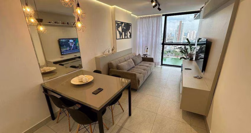 Flat com 1 quarto à venda, 49 m² por R$ 410.000 - Centro - Campina Grande/PB