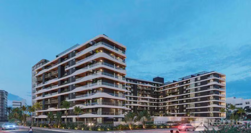 Apartamento com 2 dormitórios à venda, 100 m² por r$ 1.335.895,60 - jardim oceania - joão pessoa/pb