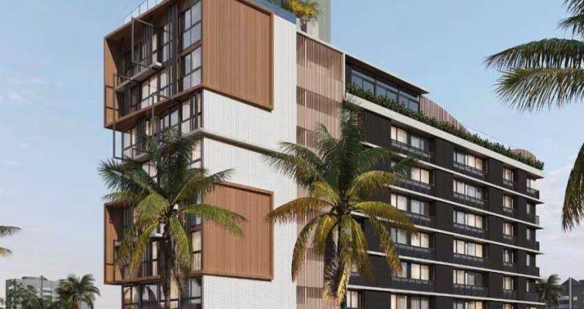 Flat com 1 dormitório à venda, 18 m² por R$ 292.000,00 - Jardim Oceania - João Pessoa/PB