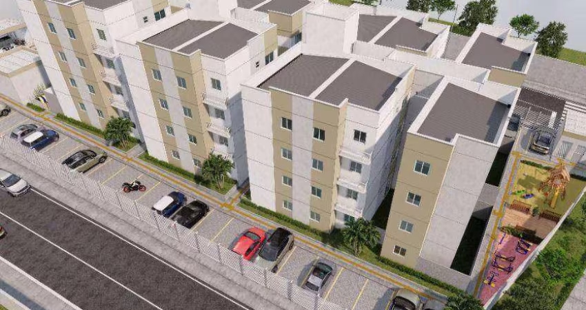 Apartamento com 2 dormitórios à venda, 43 m² por R$ 155.500 - Jardim Paulistano - Campina Grande/PB