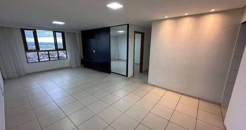 Apartamento com 3 quartos, sendo 2 suítes, à venda, 100 m² por r$ 599.000 - centro - campina grande/pb