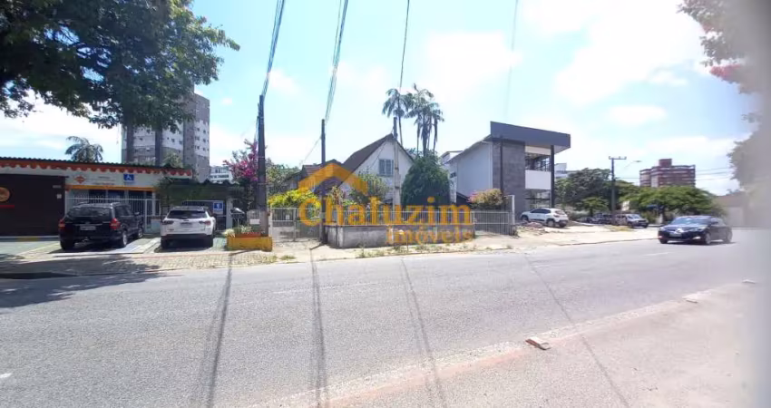 Terreno à venda com excelente potencial comercial no bairro anita garibaldi joinville - s.c.