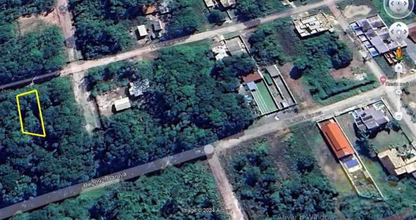 Terreno à venda, 318 m² por R$105.000,00 - Balneário Uirapuru - Itapoá/SC
