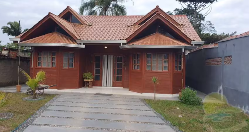 Casa com 02 dormitórios à venda, 109,20 m² por r$550.000,00 no balneário rosa dos ventos em itapoá sc.
