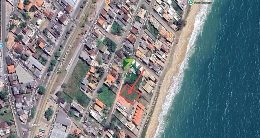 Terreno à venda em rio das ostras-rj, no bairro jardim miramar, com 480,00 m² de área!