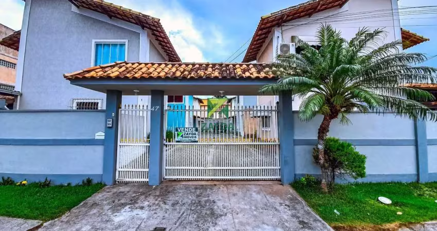 Casa em condomínio à venda em rio das ostras-rj: 2 quartos, 2 suítes, 1 sala, 3 banheiros, 2 vagas de garagem - cidade beira mar.