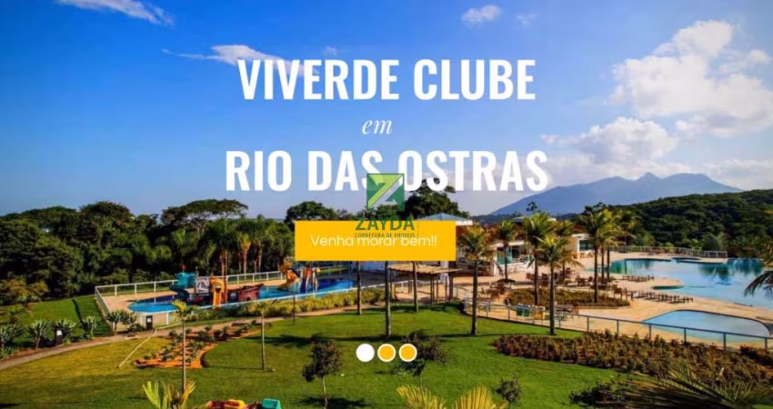 Terreno de 630m² em condomínio de luxo em Extensão do Bosque, Rio das Ostras-RJ - Imperdível!