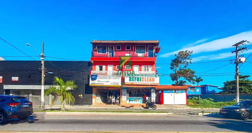 Excelente imóvel comercial, apartamentos e terreno localizado em frente à rodovia amaral peixoto com 600m² de área em barra de são joão