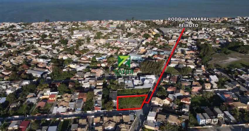 Terreno comercial à venda em casimiro de abreu-rj, bairro santa irene - barra de são joão, 895,45m² de área