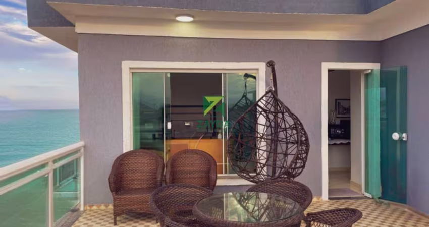 Triplex a venda com vista para o mar com 03 suítes e área gourmet em Barra de São João.