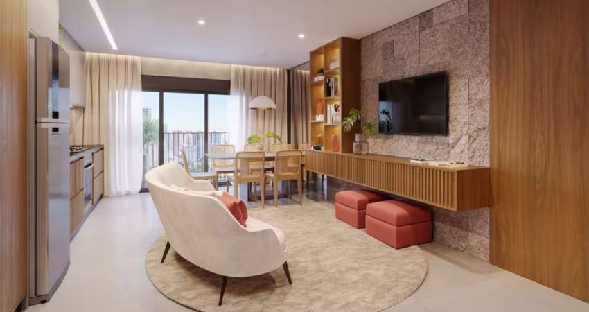 Apartamento à Venda com 2 quartos, sendo 1 suíte de 69,52 m² no Jardim Goiás.
