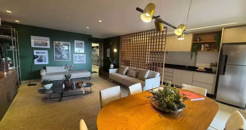 Apartamento à venda emirates parque flamboyant de 129,00 m² no jardim goiás.