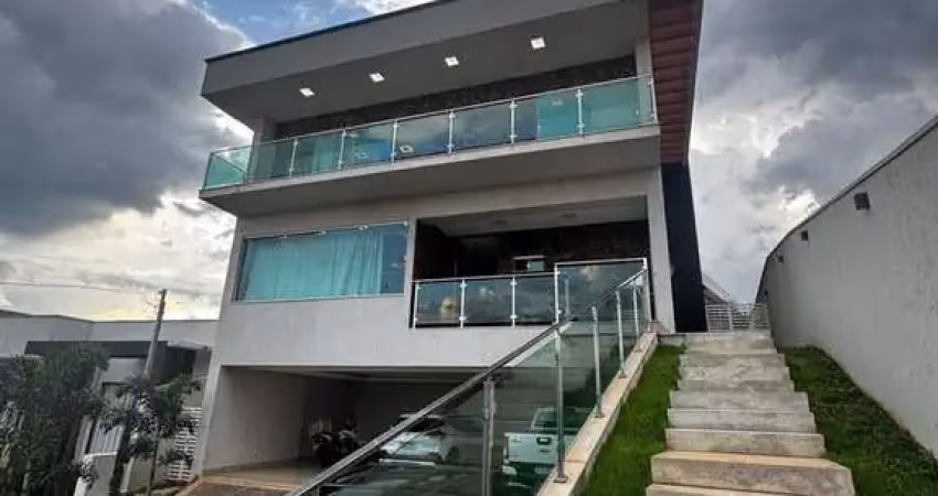 Casa para aluguel / locação mobiliada 4 suítes no condomínio do lago em goiânia.