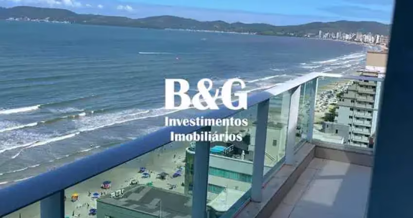 Duplex com Incrível vista mar e frente avenida, finamente mobiliado.
