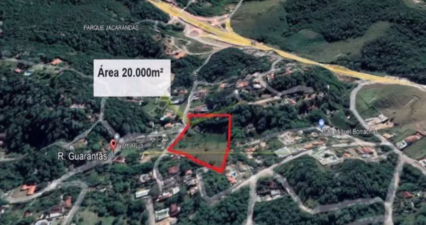 Área à venda, 19644 m² por r$ 2.300.000,00 - caputera - arujá/sp