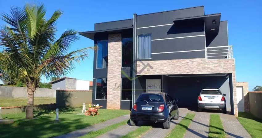 Sobrado com 4 quartos sendo 2 suítes à venda, 380 m² por R$ 1.225.000 - Condominio Ninho Verde I - Porangaba/SP