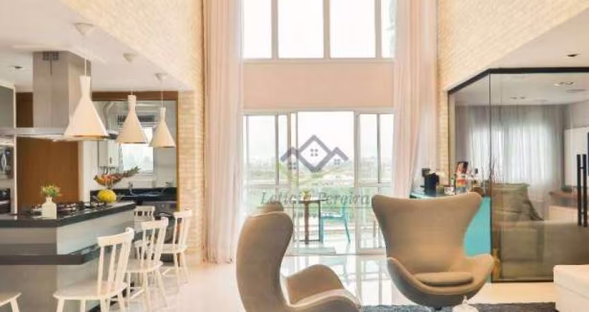 Apartamento com 2 dormitórios para alugar, 107 m² por R$ 11.500,00/mês -  Alphaville - Santana de Parnaíba/SP