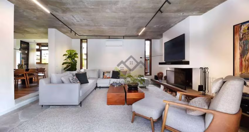 Casa com 5 dormitórios à venda, 695 m² por r$ 6.550.000,00 - alphaville 04 - santana de parnaíba/sp