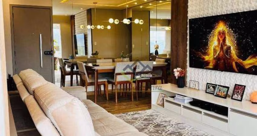 Apartamento 3 dormitórios à venda, 98 m² por R$ 1.350.000 - Mogilar - Mogi das Cruzes SP
