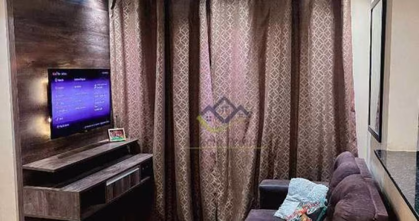 Apartamento com 2 quartos para alugar, 47 m² por R$ 1.700/mês - Cidade Edson - Suzano/SP
