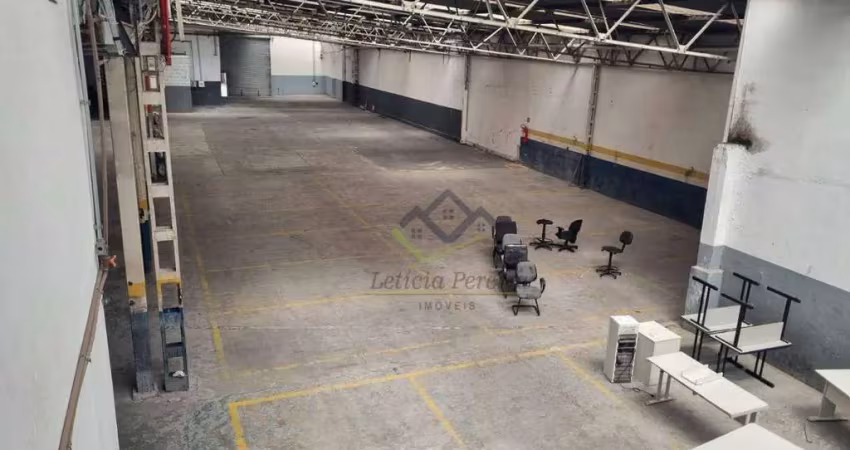 Galpão para alugar, 1600 m² por r$ 28.600,00/mês - vila costa - suzano/sp