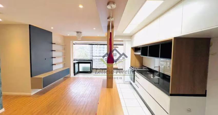 Apartamento com 2 dormitórios para alugar, 90 m² por r$ 8.200,00/mês - alphaville - barueri/sp