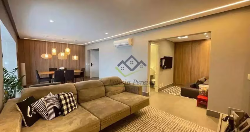 Apartamento com 3 dormitórios à venda, 144 m² por r$ 1.900.000 - alphaville - santana de parnaíba/sp